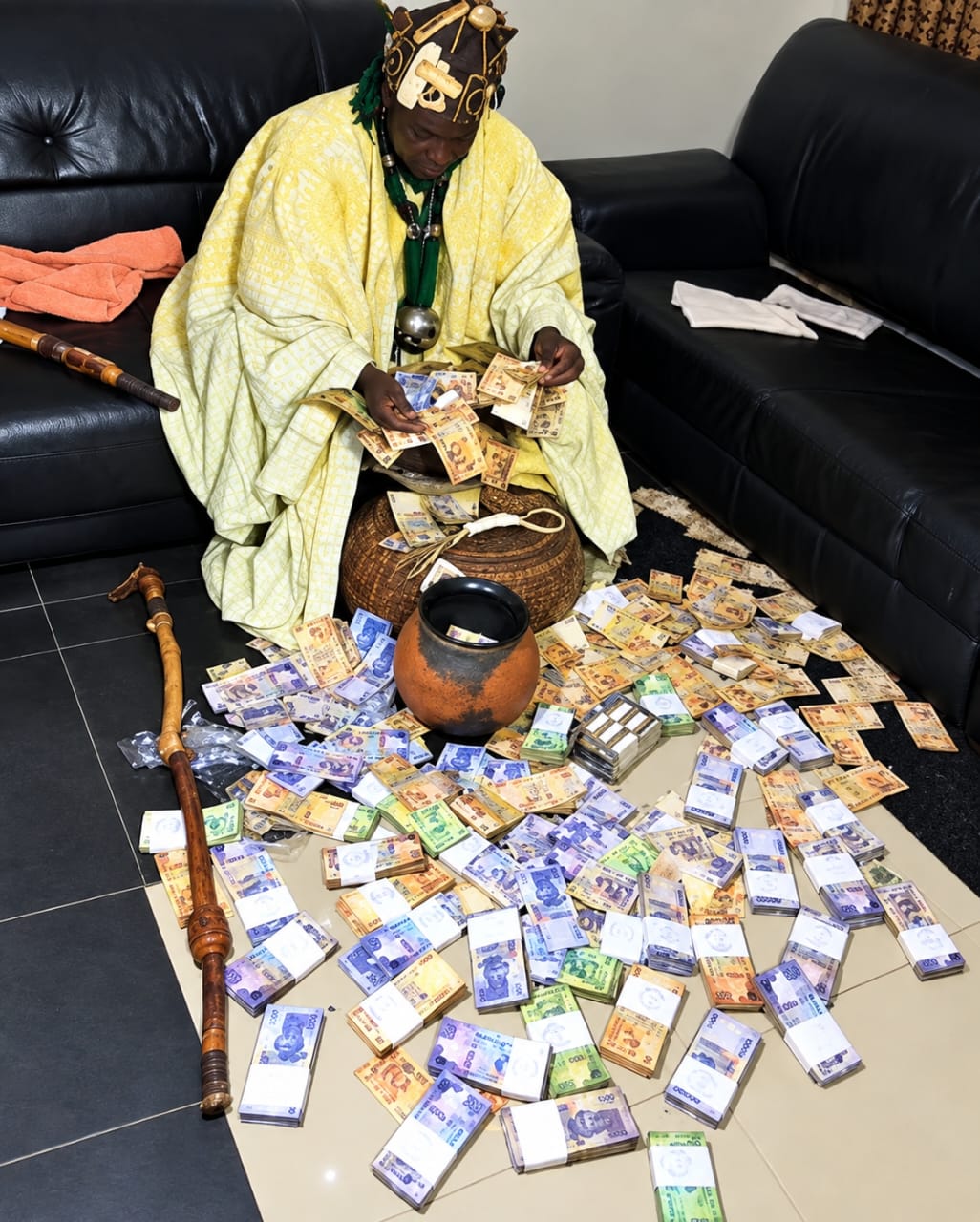 Prosperity & business ritual imagery